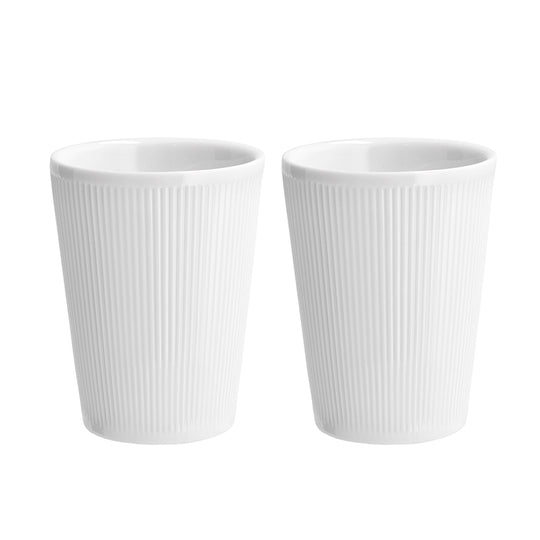 Pillivuyt Eventail termokrus 25 cl 2 stk. hvid