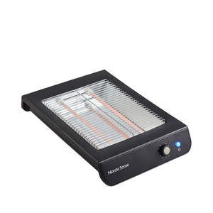 Nordic Sense flad brødrister sort 600 watt