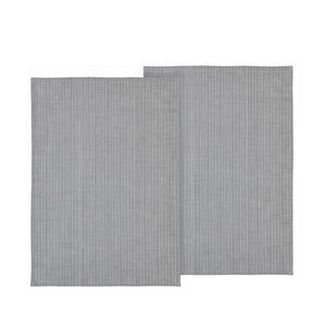 Södahl Organic Line viskestykke 2 stk stone grey 50x70 cm