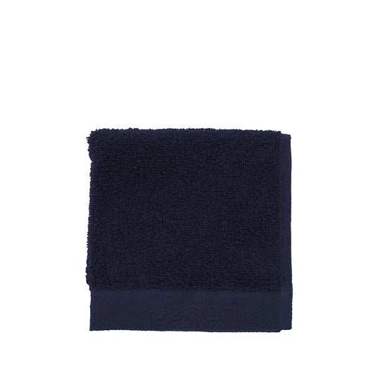 Södahl Organic Comfort vaskeklud navy blue 30x30 cm