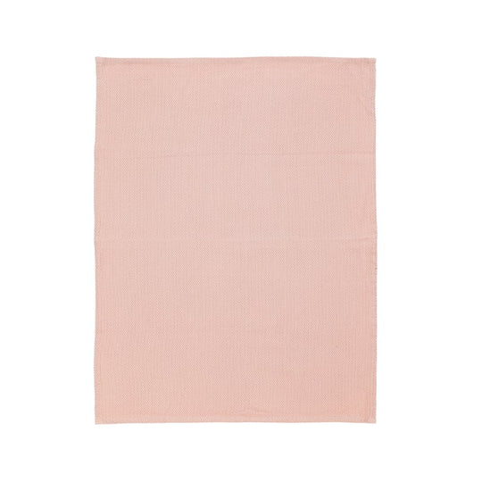 Bastian Tekstiler Diamond viskestykke rosa 70x50 cm