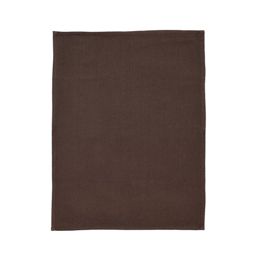 Bastian Tekstiler Diamond viskestykke coffee bean 70x50 cm
