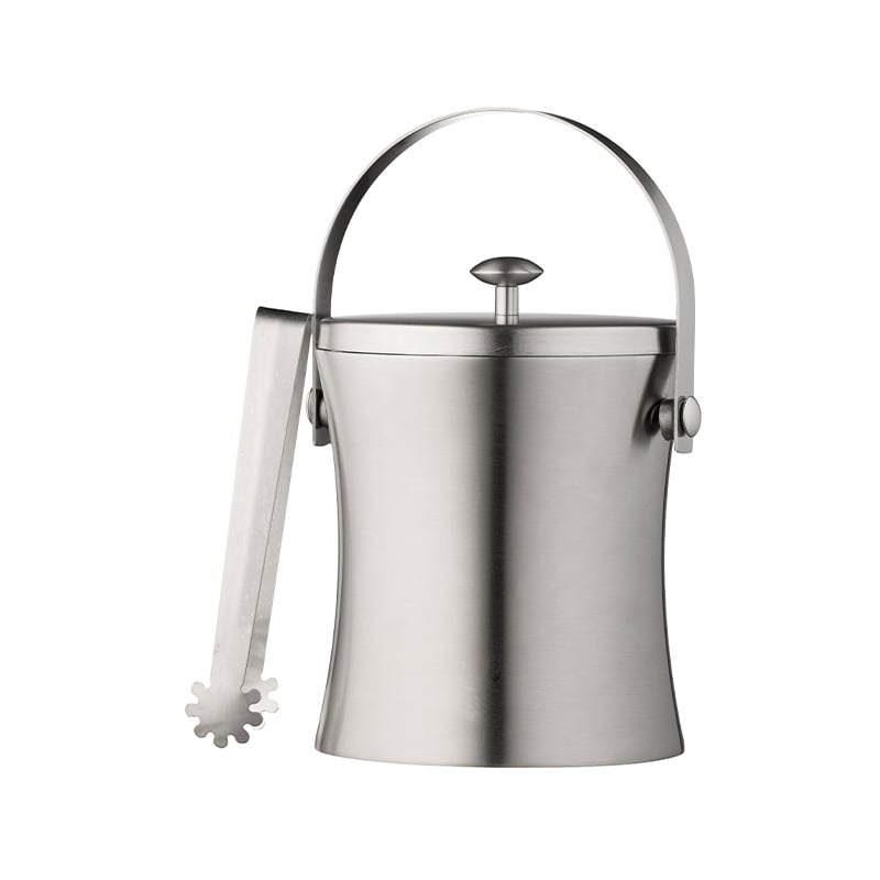 Funktion isspand stål farve 12,2x16,3 cm inkl. tang