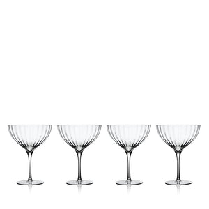 Blomsterberg Dessert glas klar 4 stk 430 ml
