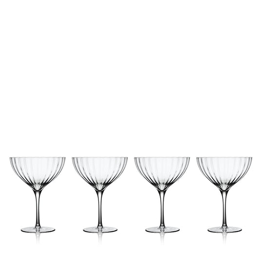Blomsterberg Dessert glas klar 4 stk 430 ml