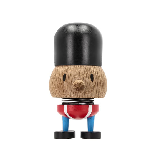 Hoptimist Guardsman træfigur sort/rød