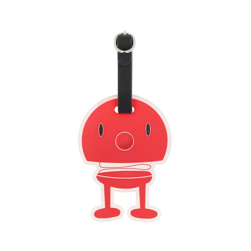 Hoptimist Bag Tag bagagemærke rød