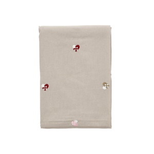 Södahl Christmas Hearts Embroidery juledug rød 140x320 cm