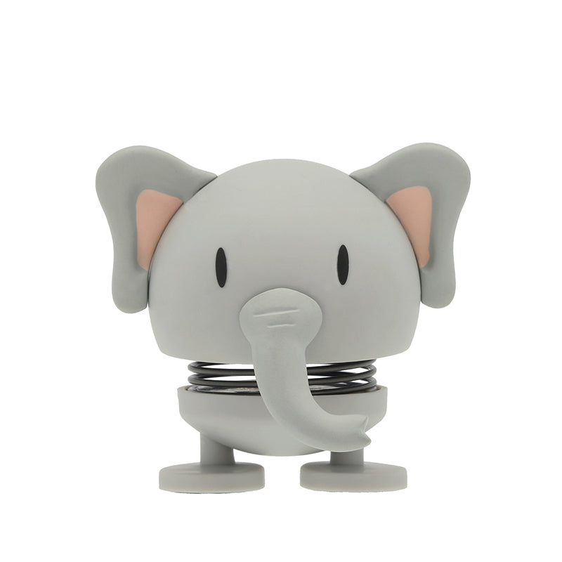 Hoptimist Soft elefant grå small