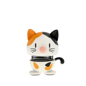 Hoptimist Calico kat figur XS orange/hvid H5,3 cm