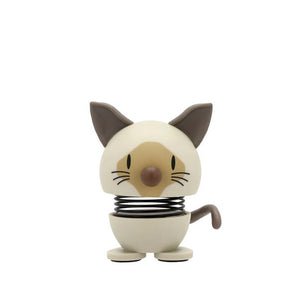 Hoptimist Siamesisk kat figur XS beige H5,7 cm