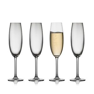 Lyngby Glas Juvel champagneglas 22 cl 4 stk.