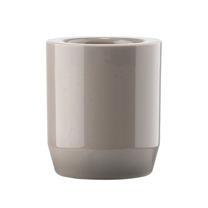 Zone Suii tandbørstekrus taupe 7,8 x 9 cm