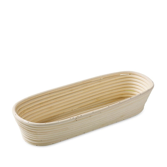Funktion hævekurv oval rattan 35x15x7 cm