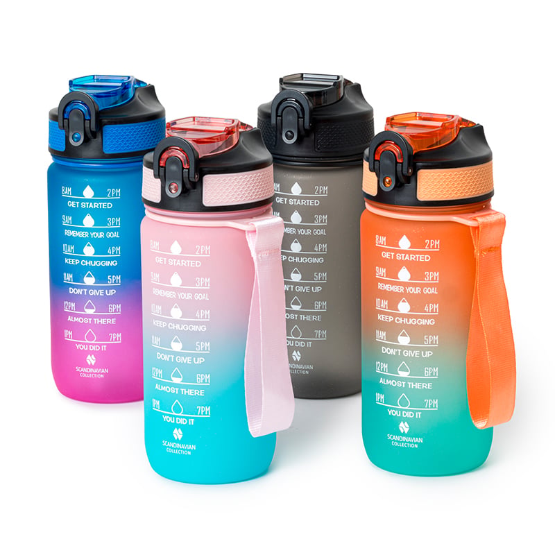 Drikkeflaske Motivaiton 550 ml assorteret 1 stk