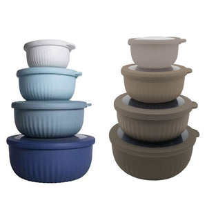 Scandinavian Collection Rillet skålesæt plast Vi kan ikke garantere hvilken farve der afsendes