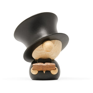 FableWood H.C. Andersen træfigur sort H8 cm