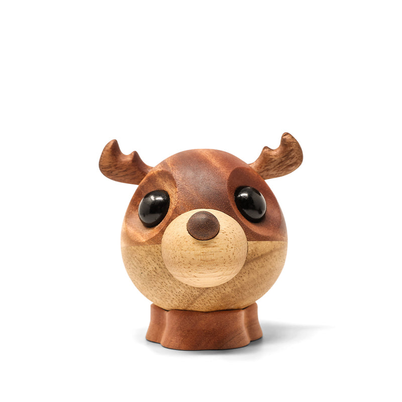 Fablewood Rolf det store rensdyr træ Højde 8 cm.
