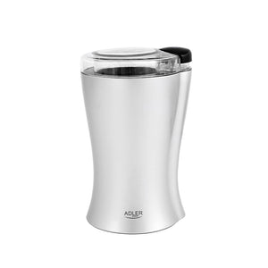 Adler elektrisk kaffekværn sølv