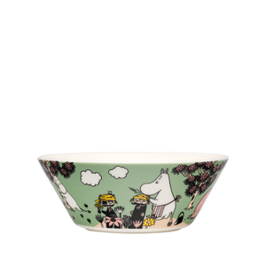 Moomin Arabia Omsorg skål lysegrøn Ø15 cm