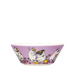 Moomin Arabia Kærester skål lyselilla Ø15 cm
