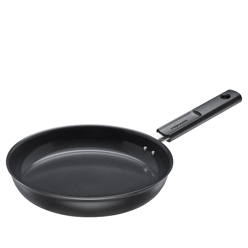 Fiskars Hard Face stegepande sort Ø24 cm