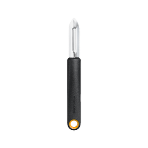 Fiskars Functional Form skrællekniv med fast blad sort