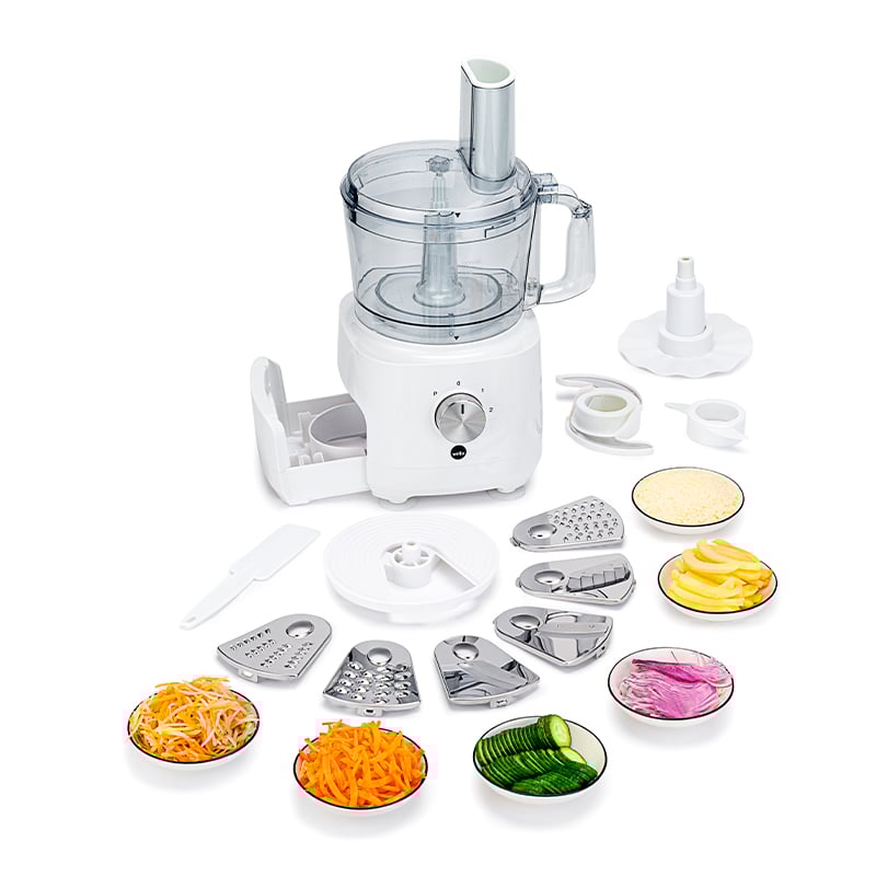 Wilfa Easy foodprocessor hvid 1,2 liter 1000 watt