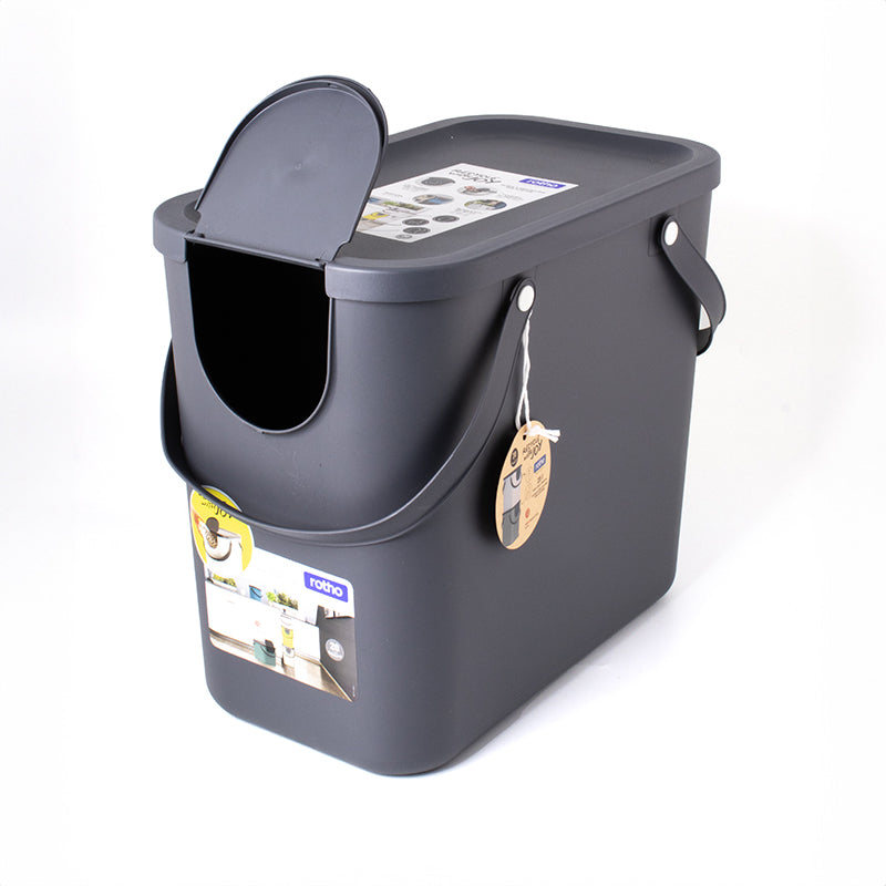 Rotho affaldsspand 25 liter sort