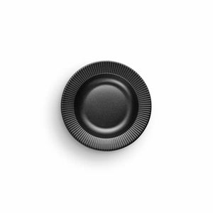 Eva Trio Legio Nova, Black - Dyb Tallerken Ø 22 cm