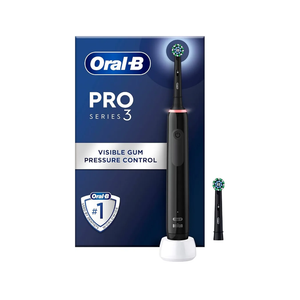 Oral-B Pro 3000 CrossAction eltandbørste sort