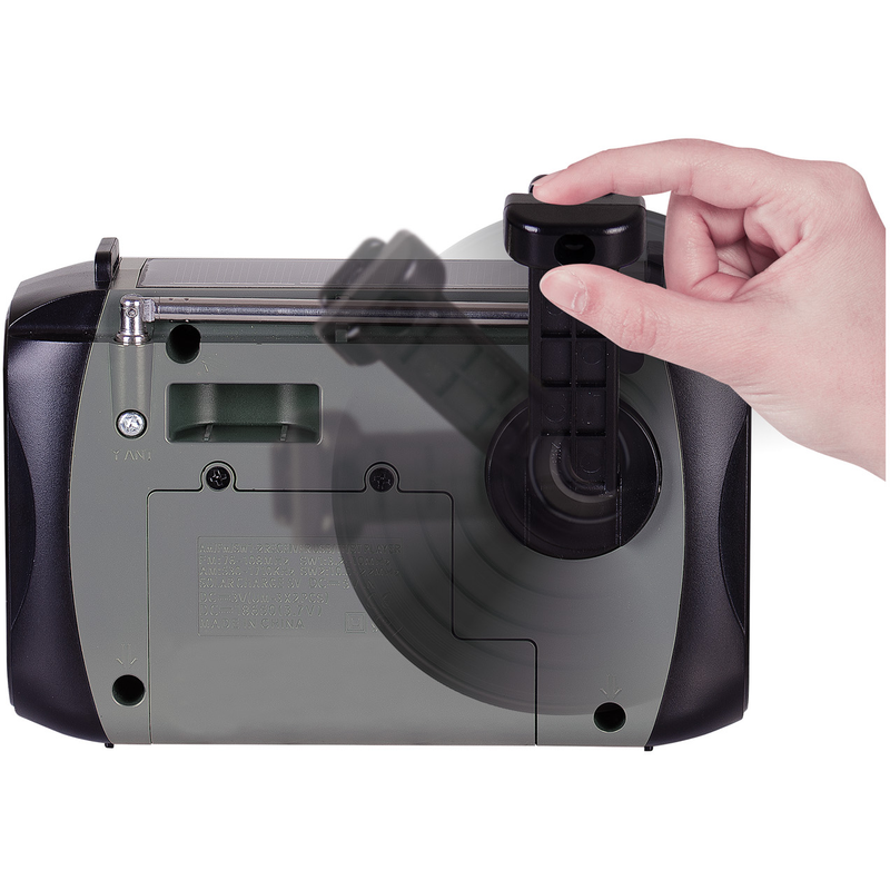 Nødradio med håndsving