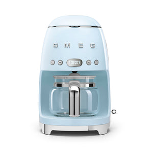 Smeg filterkaffemaskine med timer pastelblå