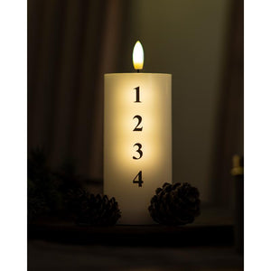 Sirius sille advent ø7xh15cm sort