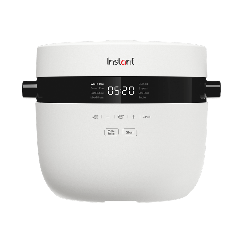 Instant multikorns riskoger & steamer hvid 5 liter 860w