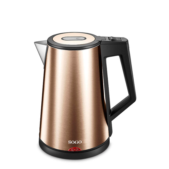 Sogo elkedel 1,7 liter guld