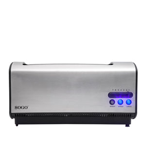 Sogo 4-slice toaster, børstet stål