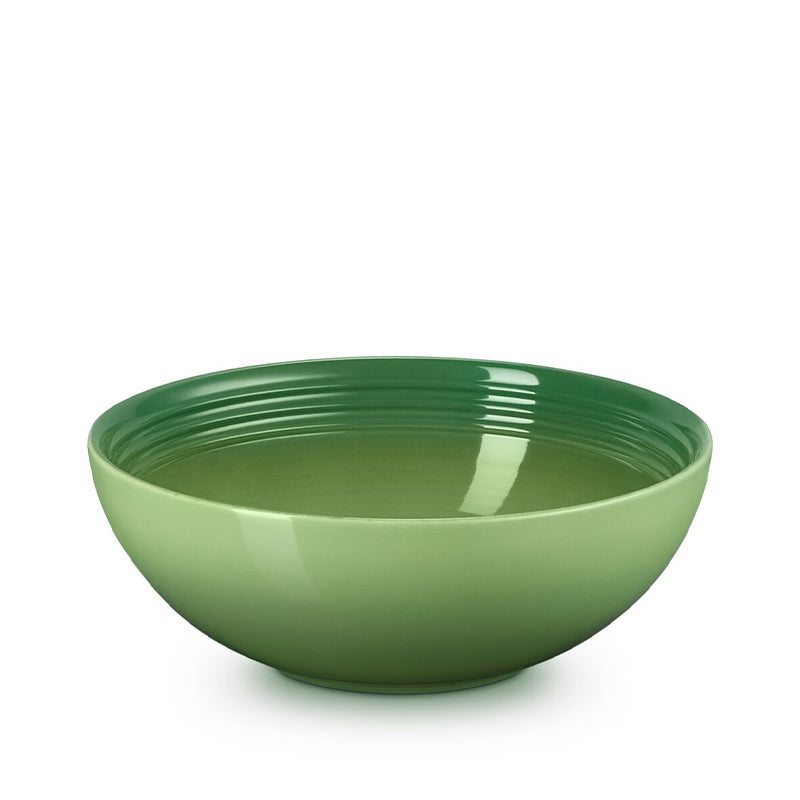 Le Creuset Signature serveringsskål bamboo green 24 cm