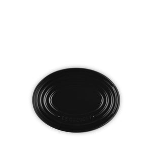 Le Creuset oval grydeskeholder sort 15 cm