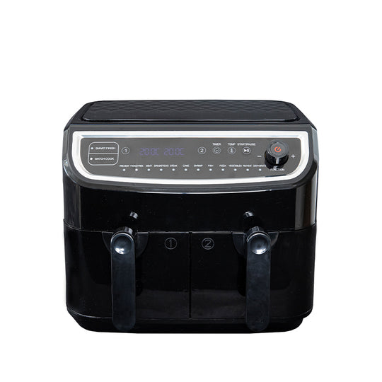 Gastronoma Low Fat dobbelt airfryer & dehydrator sort 9 liter - 2400 watt