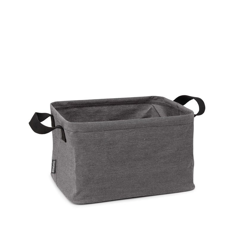 Brabantia foldbar vasketøjskurv sort 35 liter