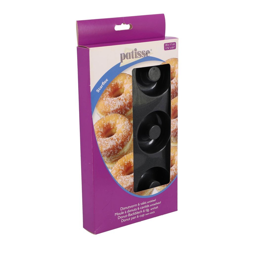 Donutbageform i silikone 6 stk.