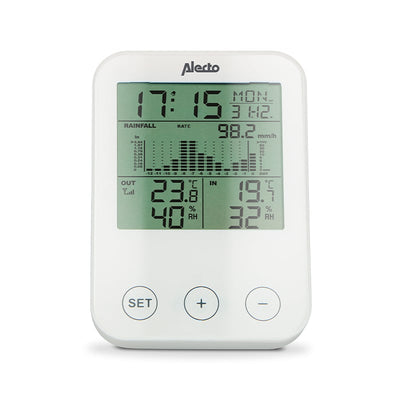 Alecto WS-1200 Vejrstation m. regn-og fugtighedsmåler