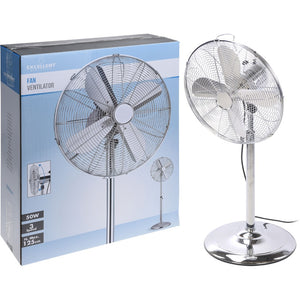 Excellent gulvventilator krom 40 cm H125 cm