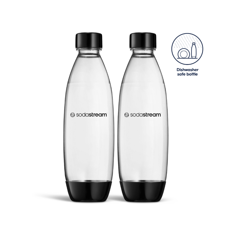 Sodastream Fuse DWS flaske klar 1 liter 2 stk.