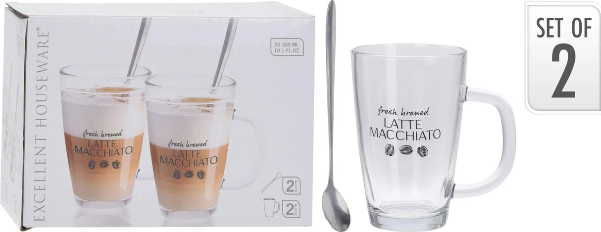 Latte Macchiato Glas 2 stk