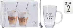 Latte Macchiato Glas 2 stk