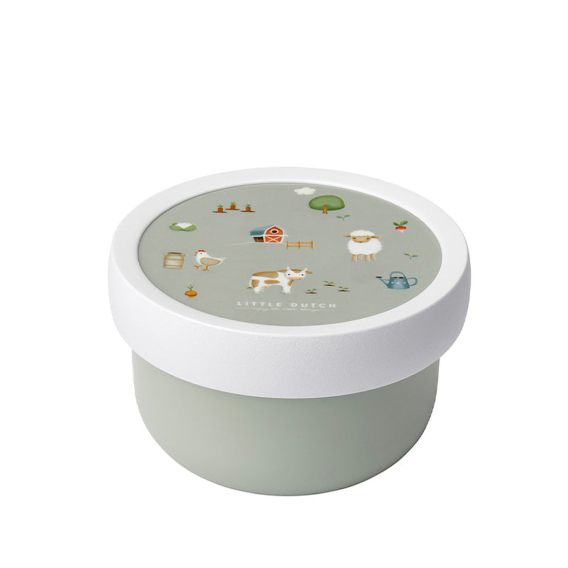 Mepal Campus Little Farm frugtboks grøn 300 ml