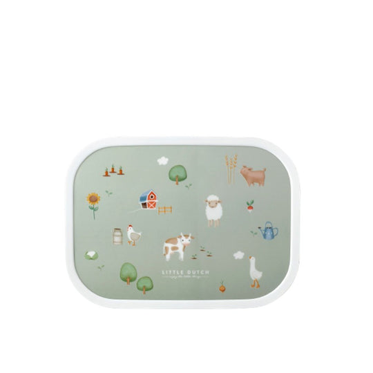 Mepal Campus Little Farm madkasse grøn 0,75 liter