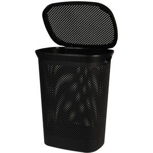 Vasketøjskurv 60 L – Sort